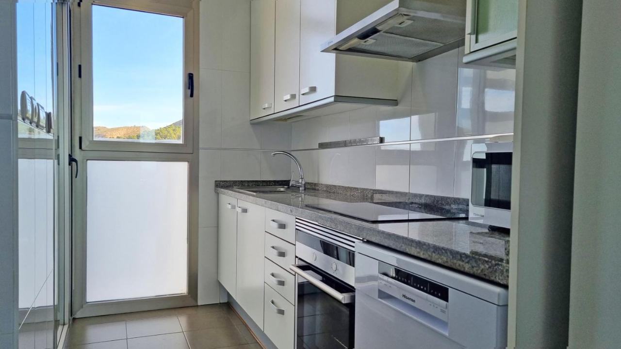 베니돔 Skyline 41 Gran Lujo, Terraza Grande Y Vistas Al Mar - Planta 41 아파트 외부 사진