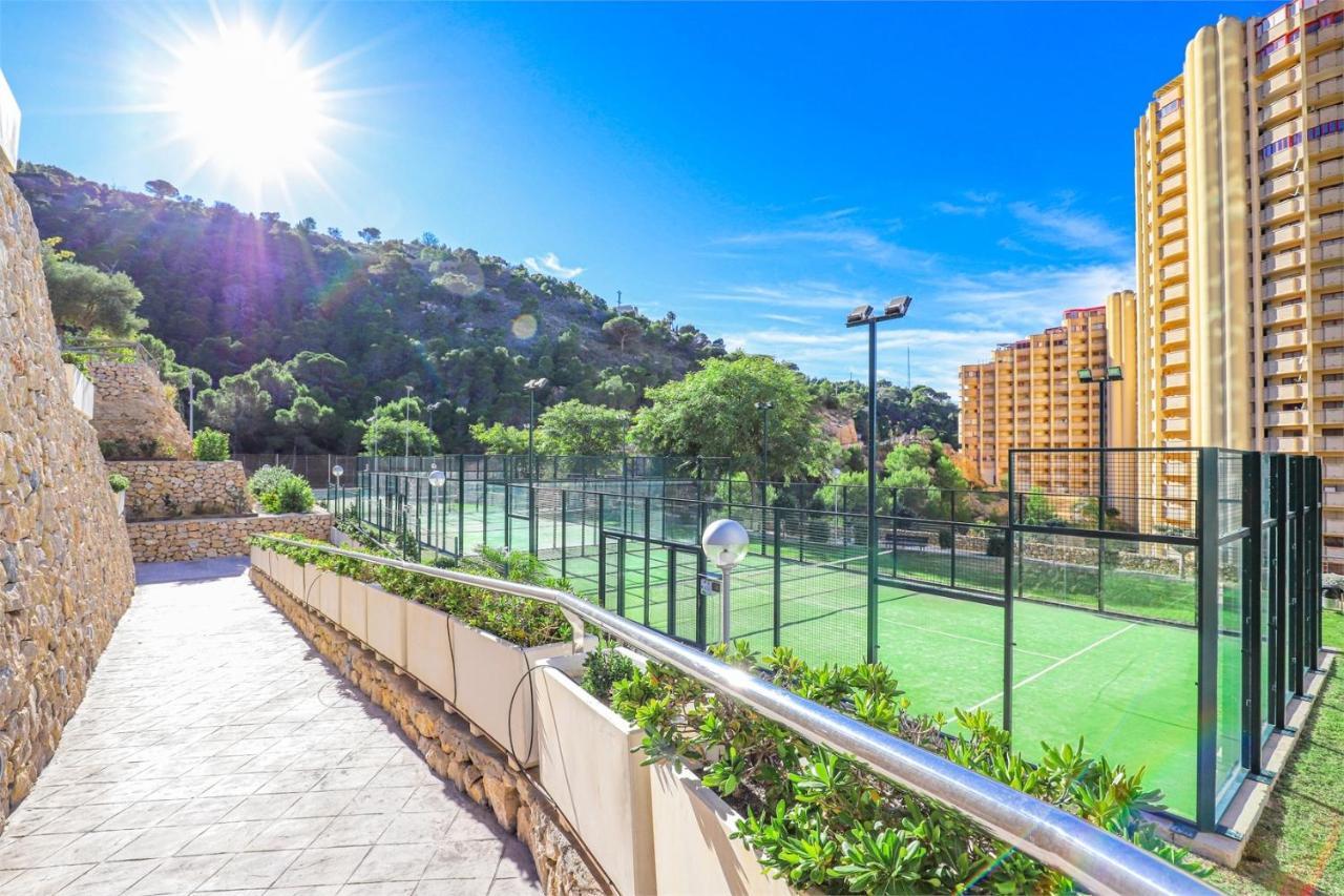 베니돔 Skyline 41 Gran Lujo, Terraza Grande Y Vistas Al Mar - Planta 41 아파트 외부 사진